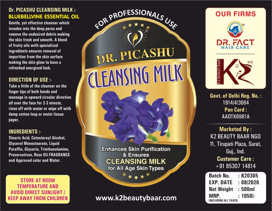 DR. PICASHU CLEANSING MILK