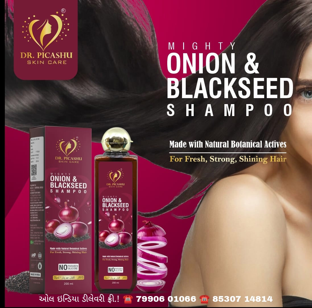 Dr. PiCASHU ONION BLACKSEED SHAMPOO